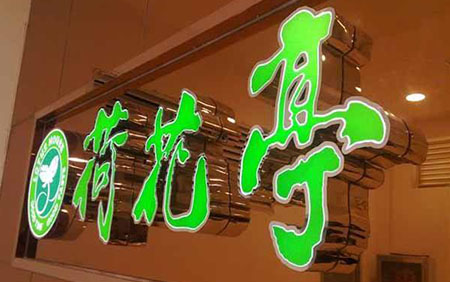 平面發光字 